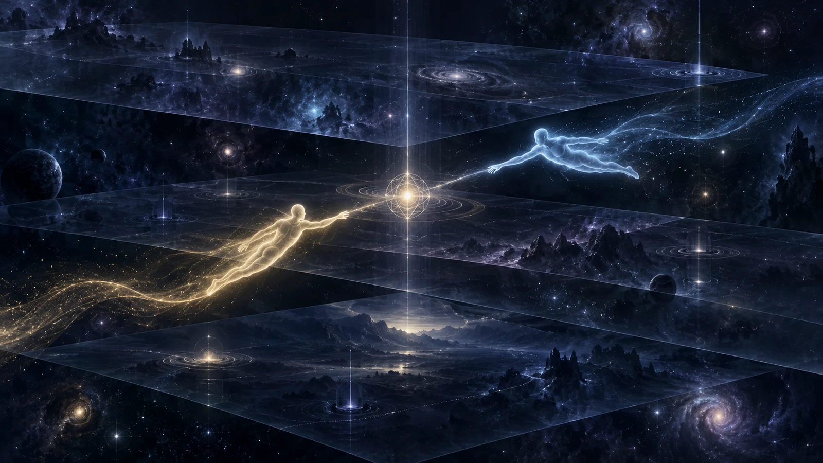 The synchronization required for two conscious practitioners to meet