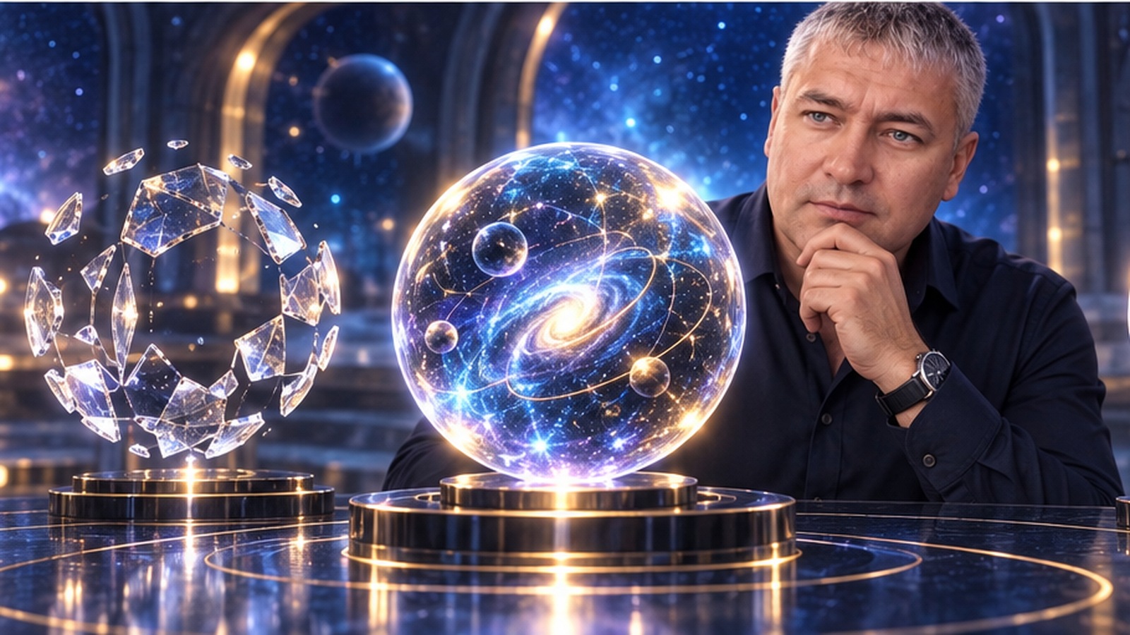 An artistic visualization of the article's central idea