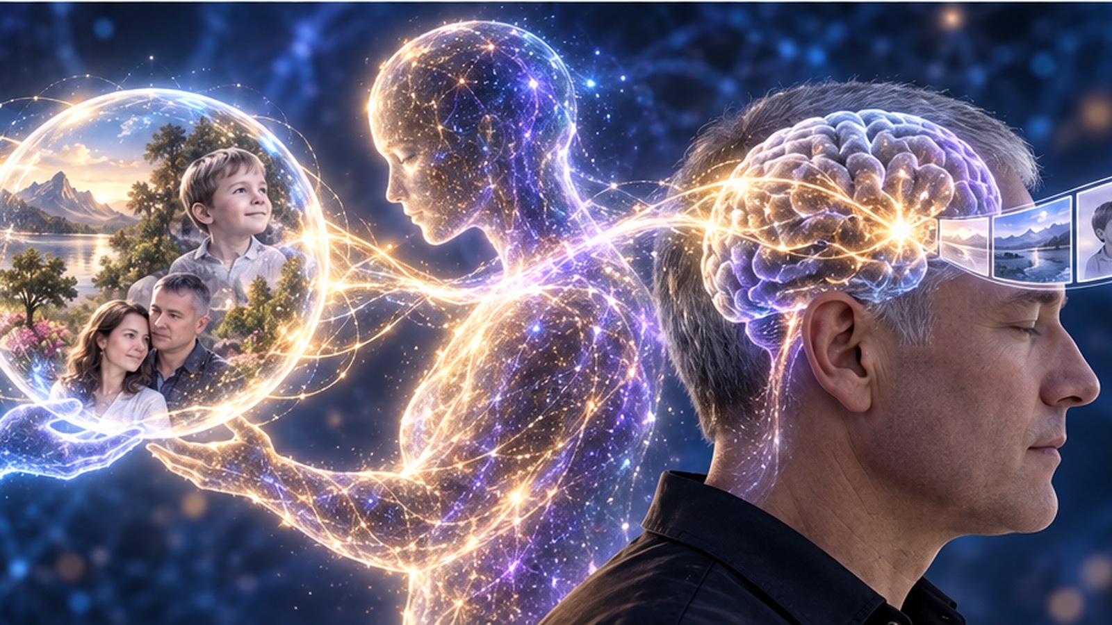 An artistic visualization of the article's central idea