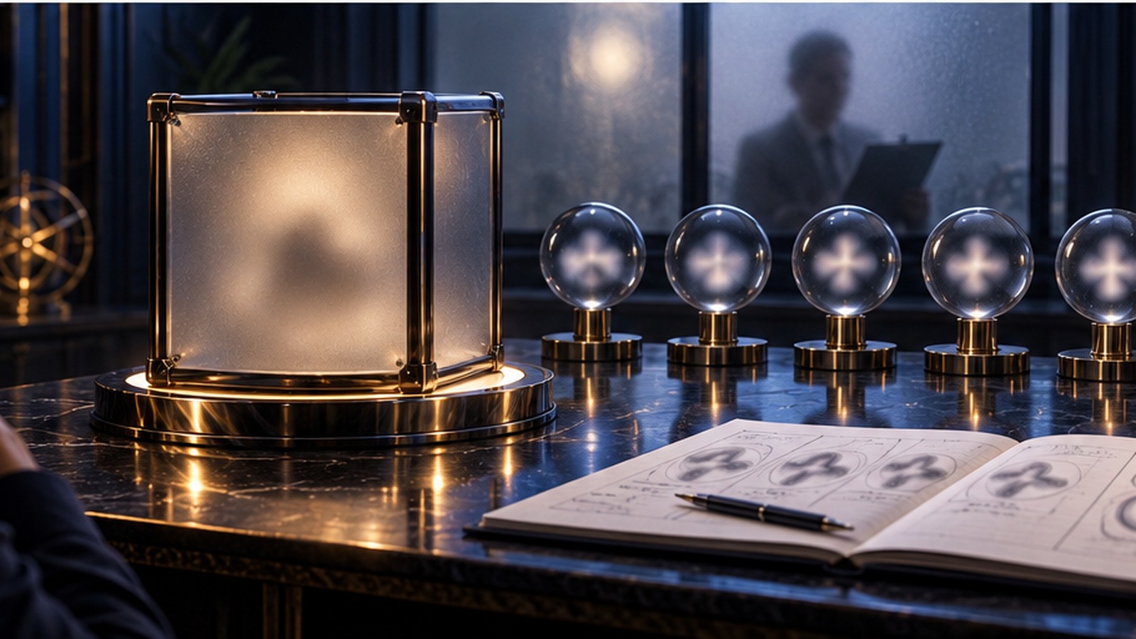 An artistic visualization of the article's central idea