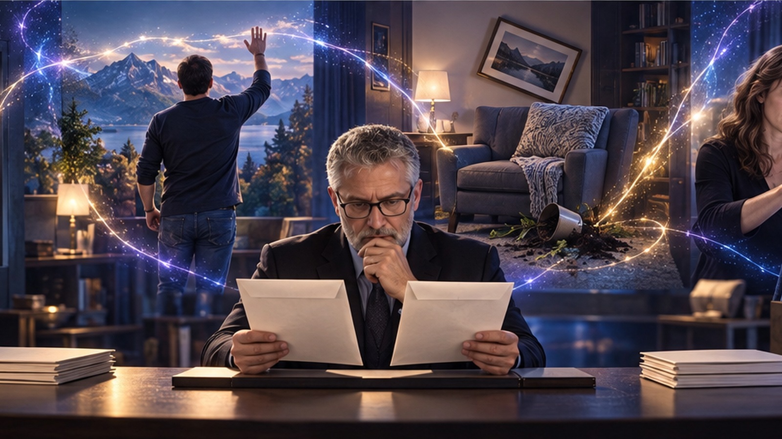 An artistic visualization of the article's central idea