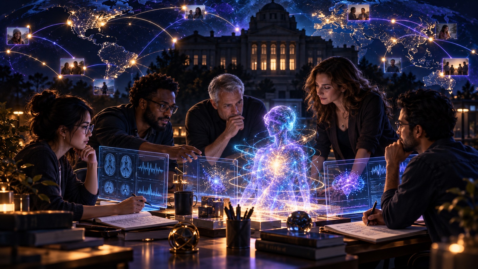 Artistic visualization of the article's central idea