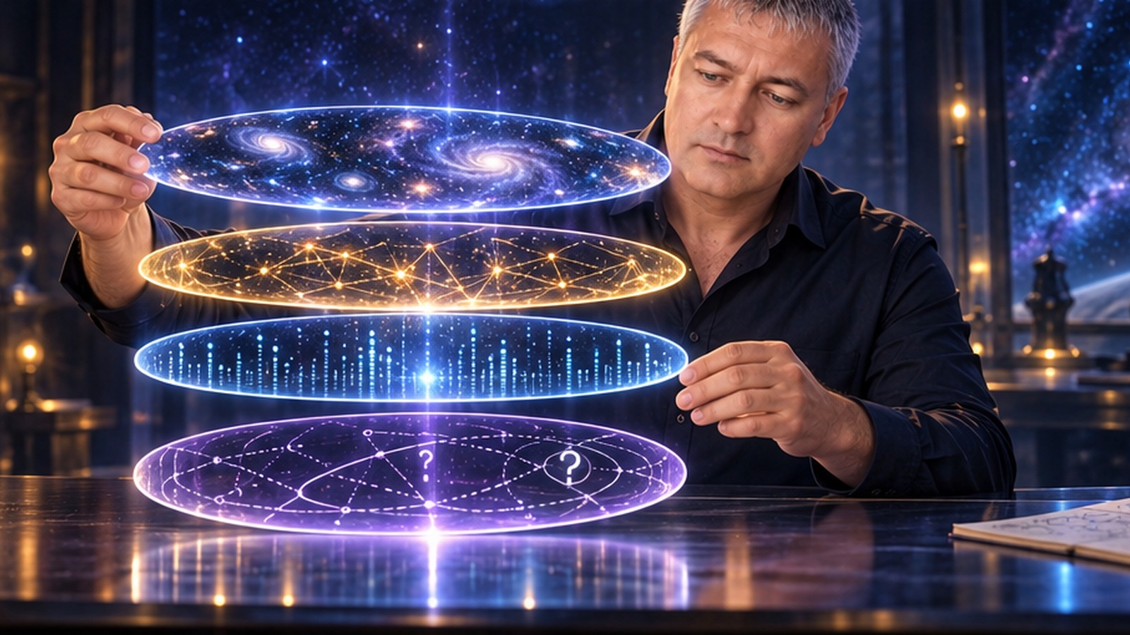 Artistic visualization of the article's central idea