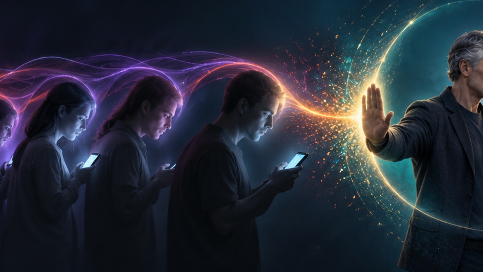 Artistic visualization of the article's central idea