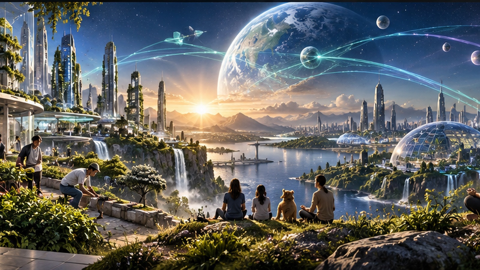 Artistic visualization of the article's central idea